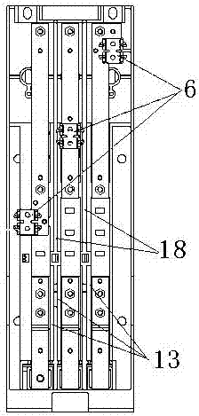 A method for arranging multiple circuit breakers in a distribution cabinet or a distribution box