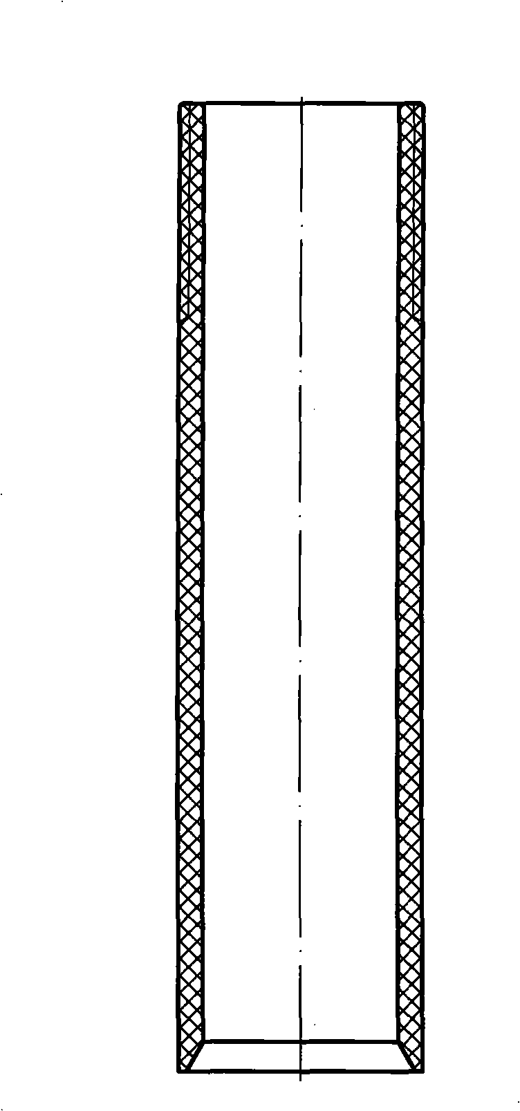 Method for preparing charcoal/charcoal air supply nozzle of high temperature furnace