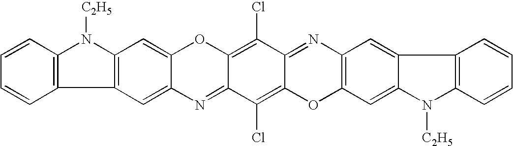 Flexographic ink containing a polymer or copolymer of a 3, 4-dialkoxythiophene