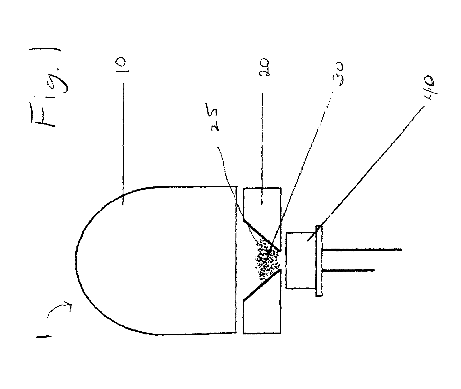 Light source using emitting particles to provide visible light