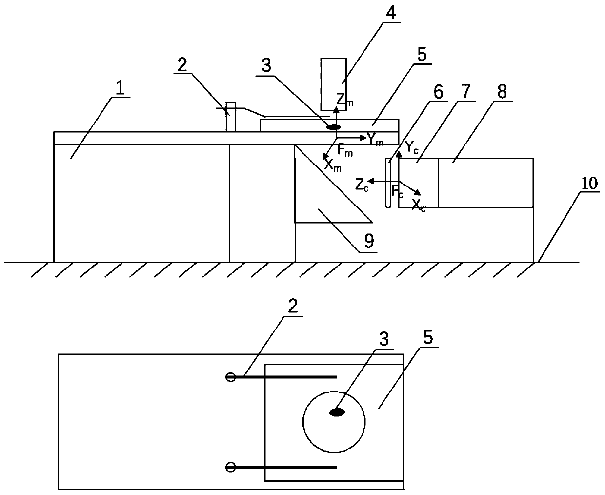 Drosophila tracking method and system based on visual servo