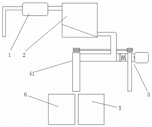 A steam pressurized sand-water separation and filtration device