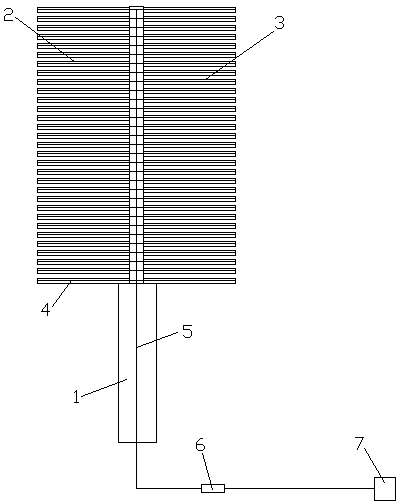 Novel anti-electrostatic comb