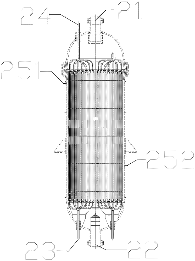 A hydrogenation method and device for waste biomass gas