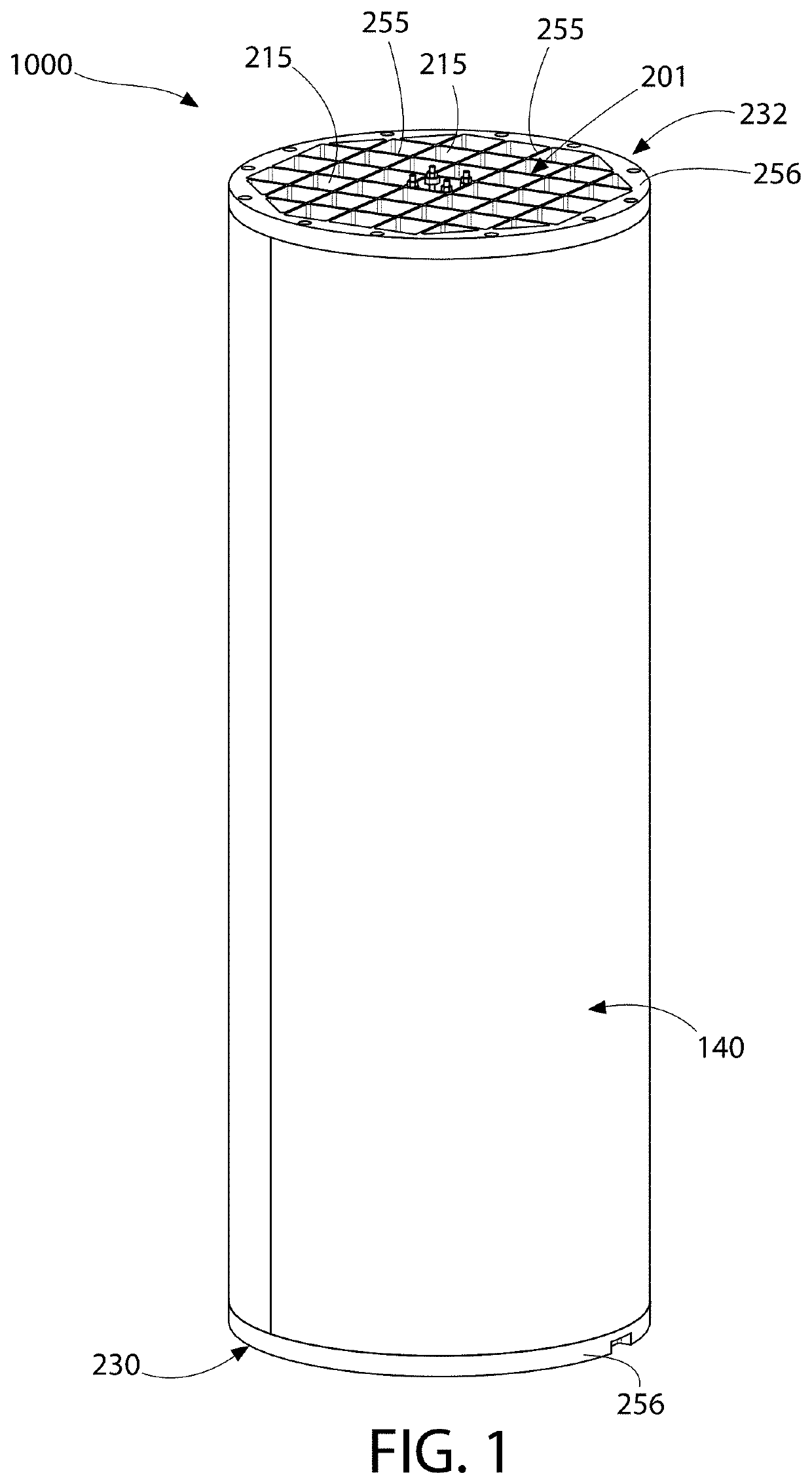 Moving an entire nuclear reactor core as a unitary structure