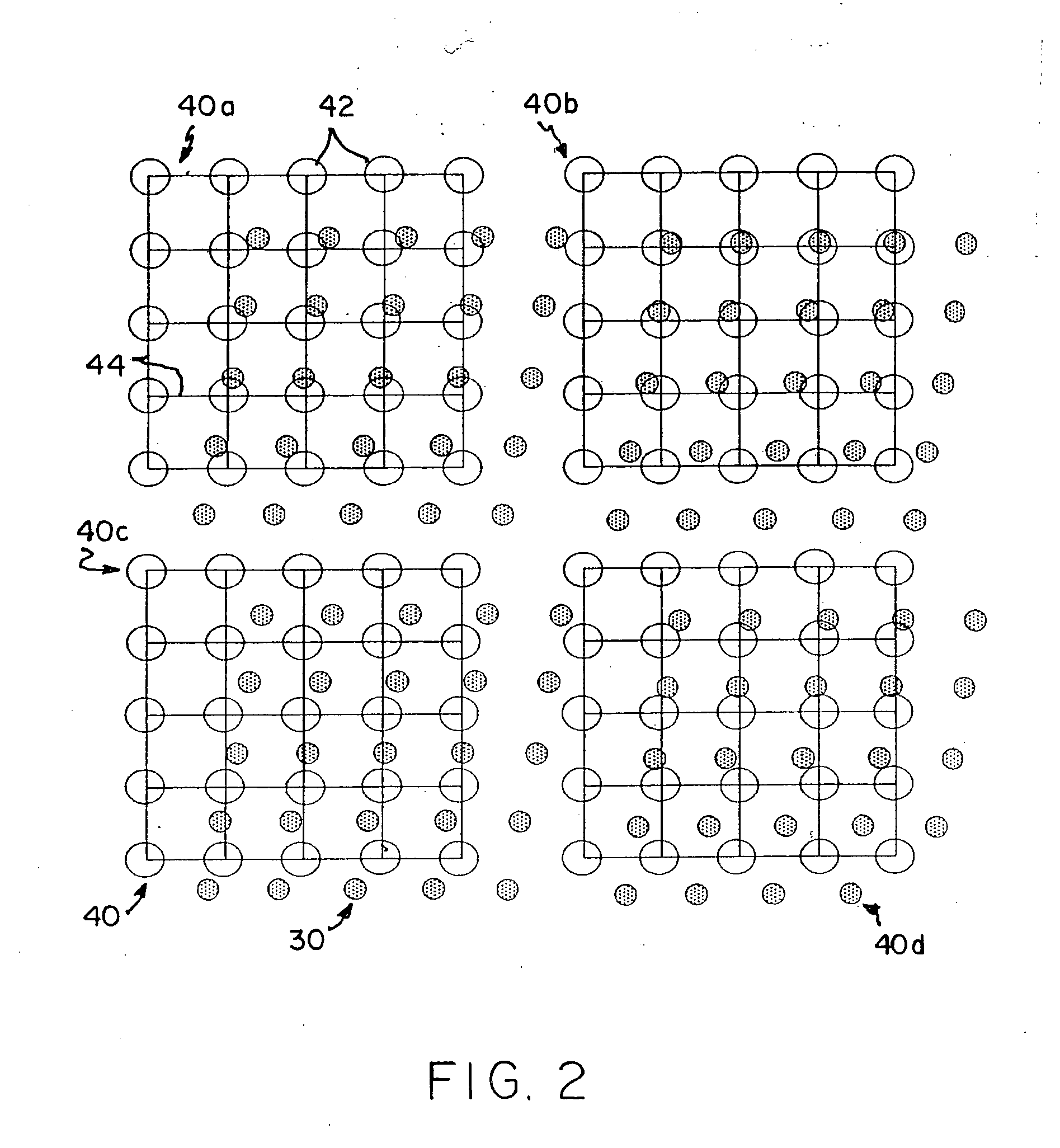 Method and apparatus for segmenting a microarray image