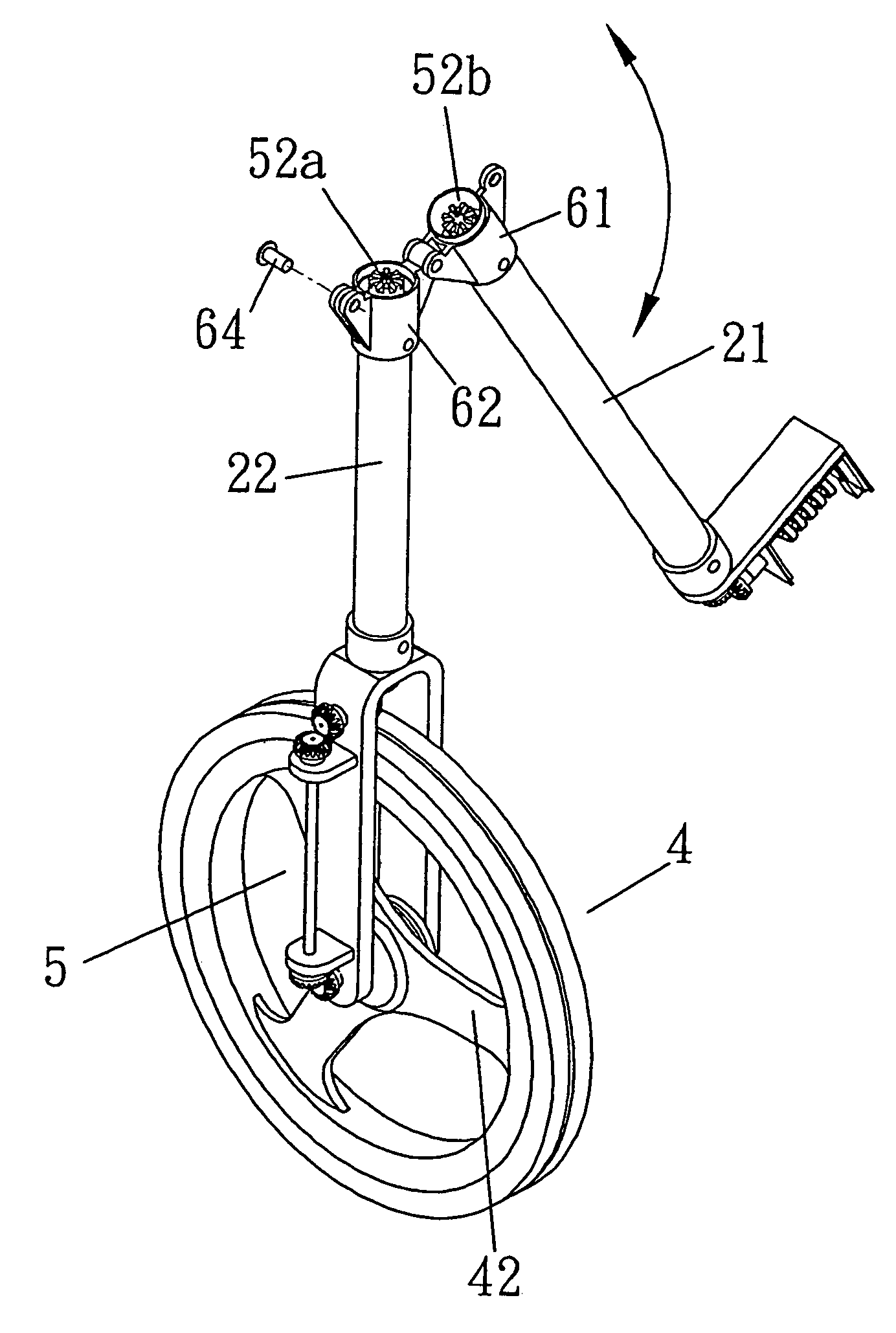 Wheel vehicle measuring apparatus