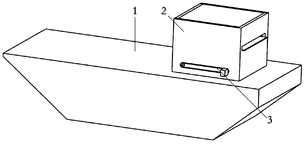 A river surface floating garbage cleaning ship and its cleaning method