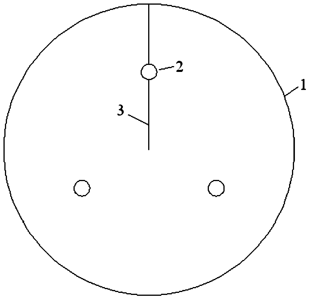 Center of explosion location method