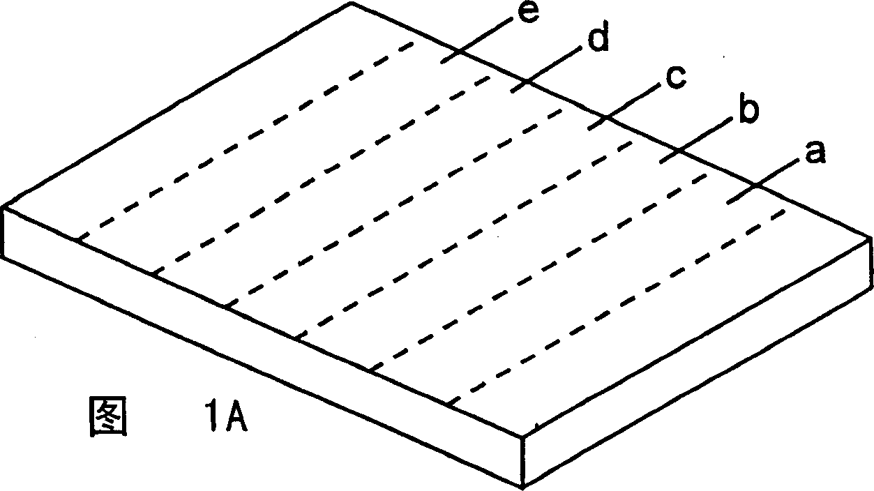 Test sheet with multiple reaction area and method for using and producing said test sheet