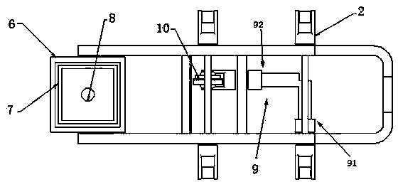 Bottom-driven-type double-parallelogram unlimited rotation bevel cutting head