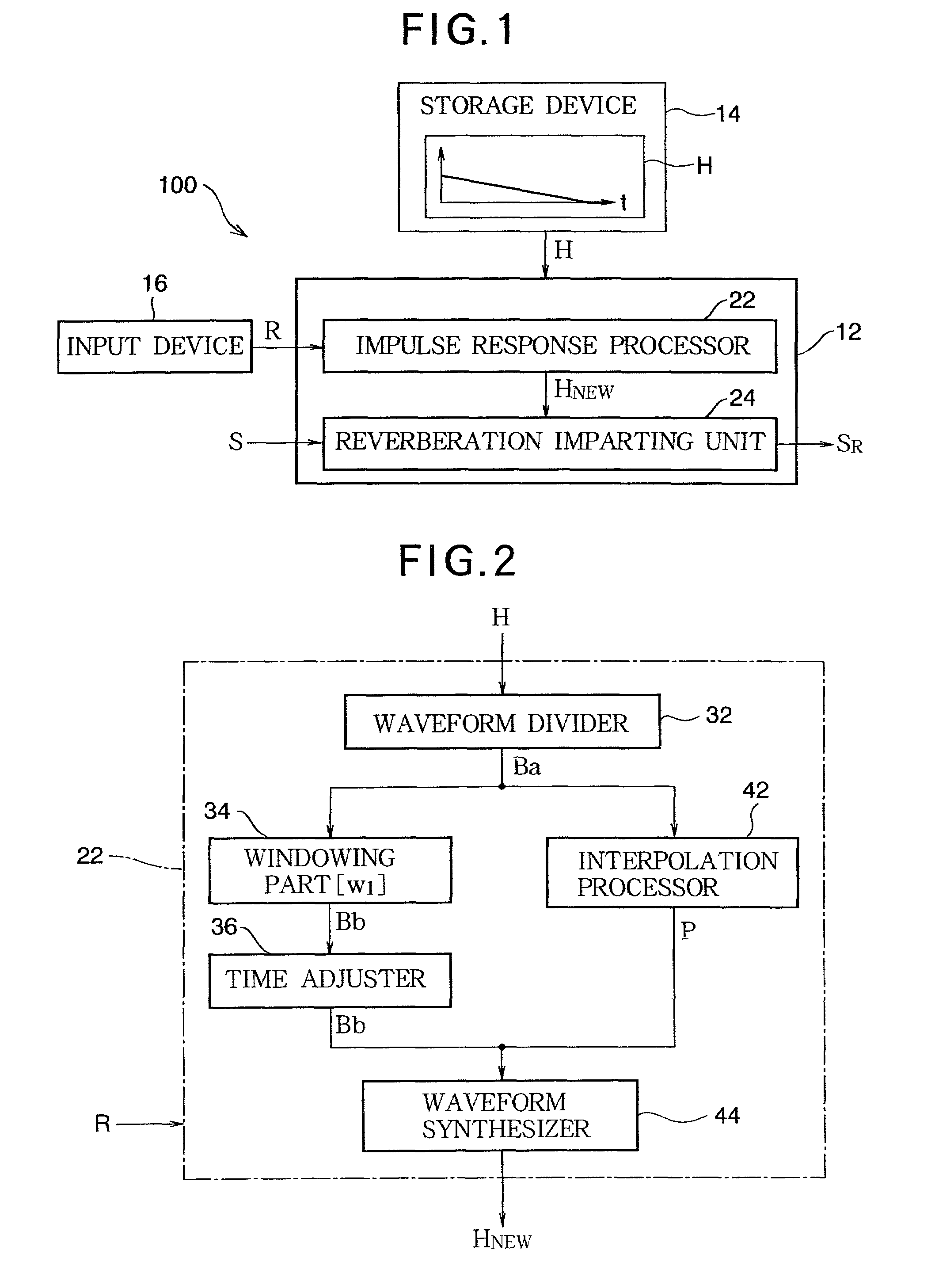 Impulse response processing apparatus and reverberation imparting apparatus