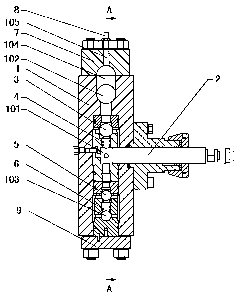 Plunger pump and carbon dioxide injection device for oil field