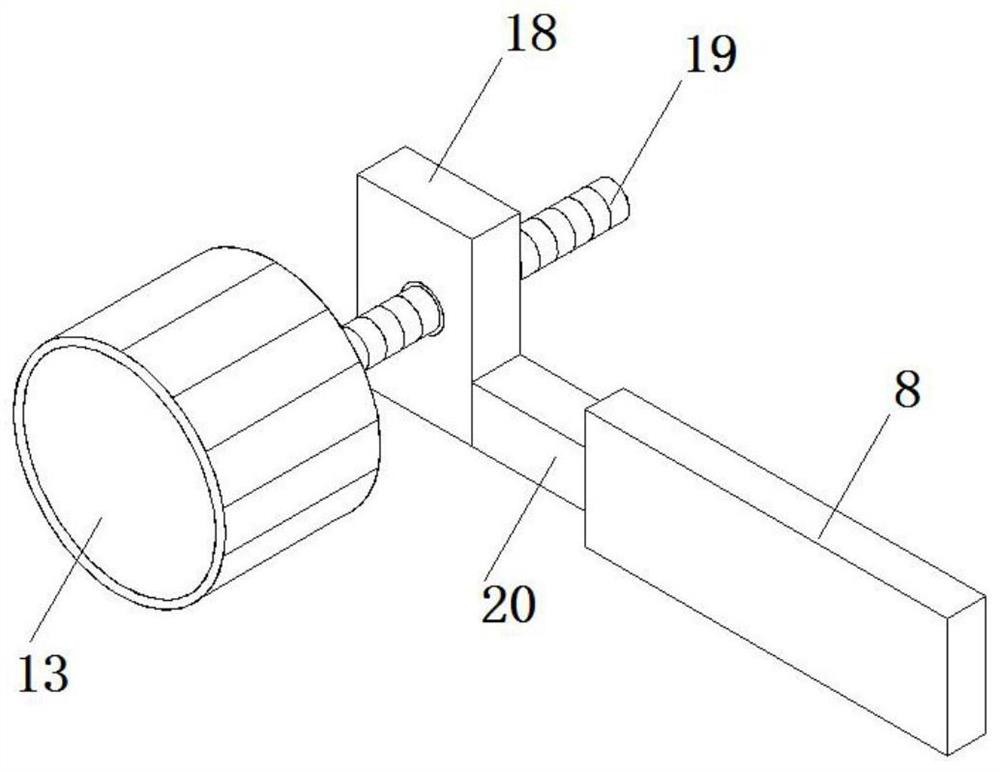 Equipment for measuring thickness of waterproof roll material and automatically feeding back