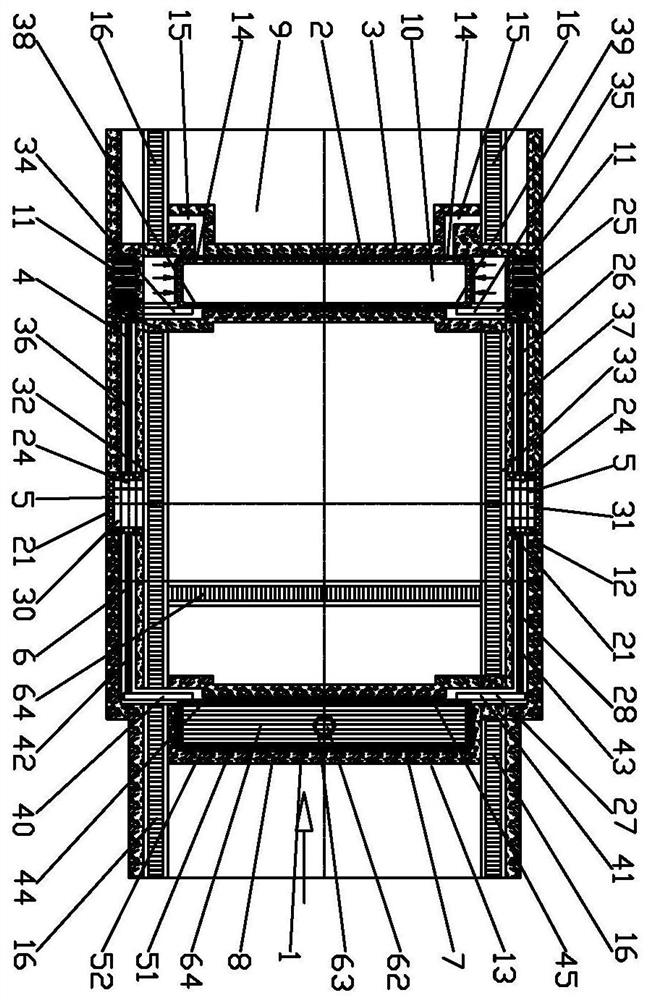 Usage method of automatic flood control device for highway tunnel building