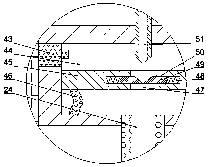 Preparation device of antibacterial organic petri dish