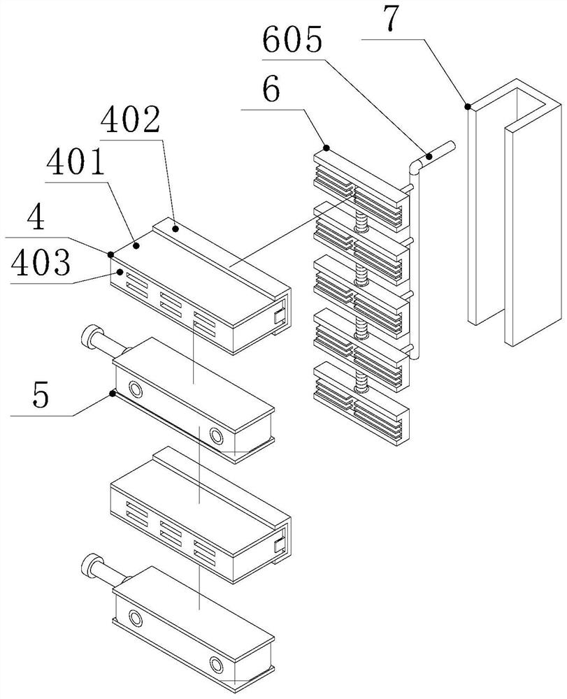 A modular containerized data center computer room