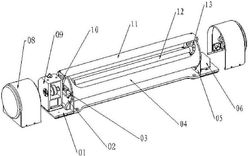 Automatic ultraviolet sterilizing lamp