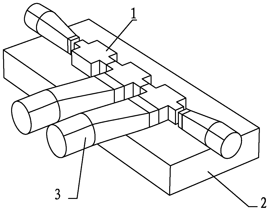 A light splitting device based on the composite structure of graphene and silicon waveguide