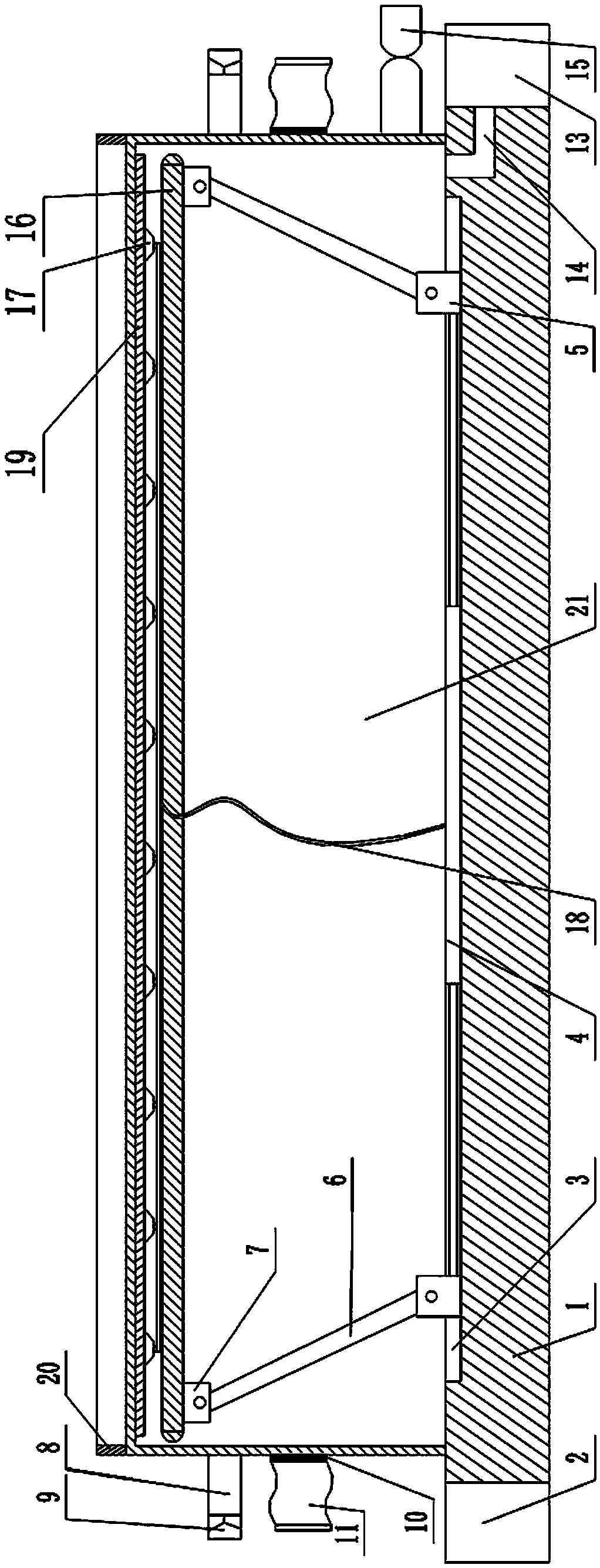 Fire protection safe air cushion and using method thereof