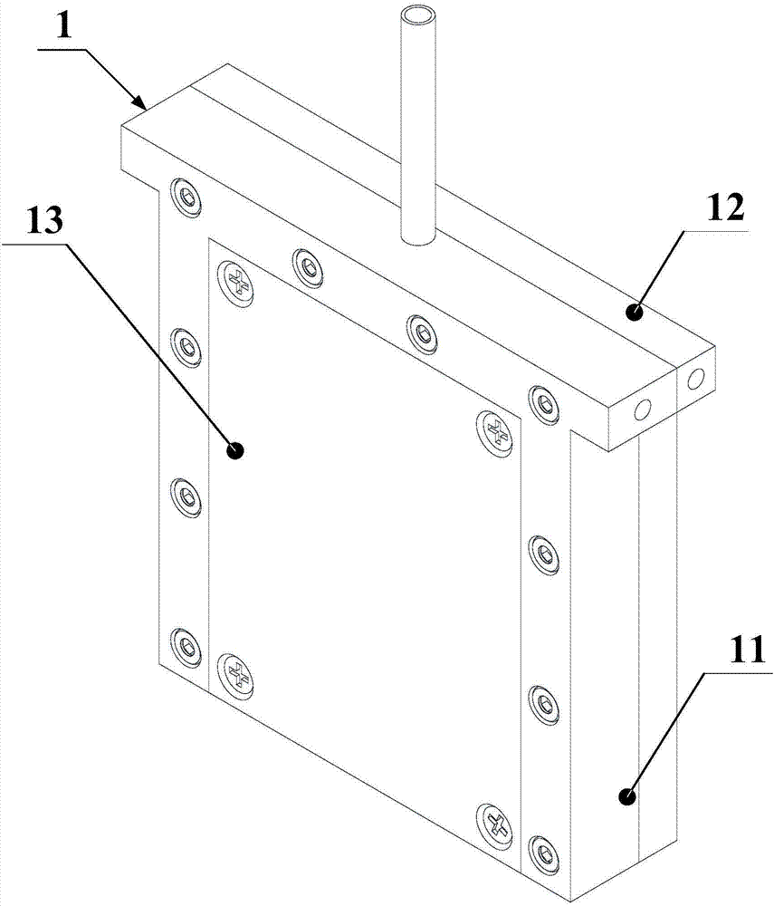 Modularized nozzle for spatially-separated atomic layer deposition, and apparatus