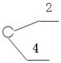 Anchor cable support structure capable of bearing transverse shear force