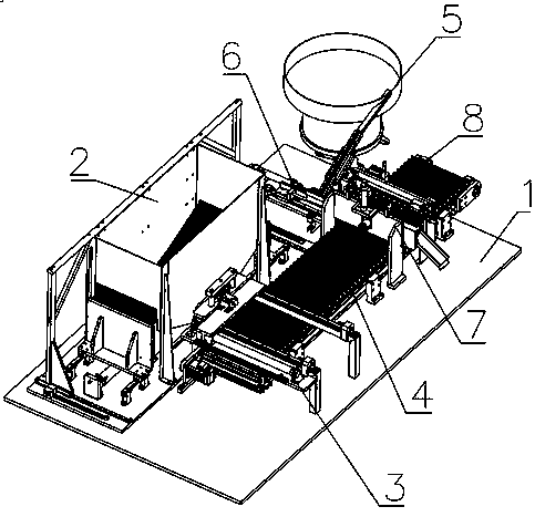 Valve body hose assembly production equipment for water purifier