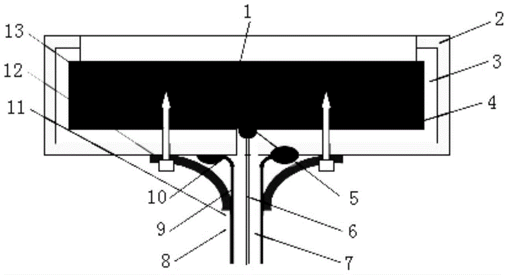 A kind of electrode manufacturing method for radio frequency hyperthermia instrument