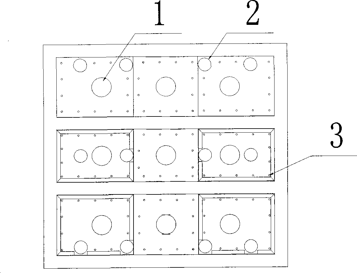 Method for positioning and mounting large-scale bridge support
