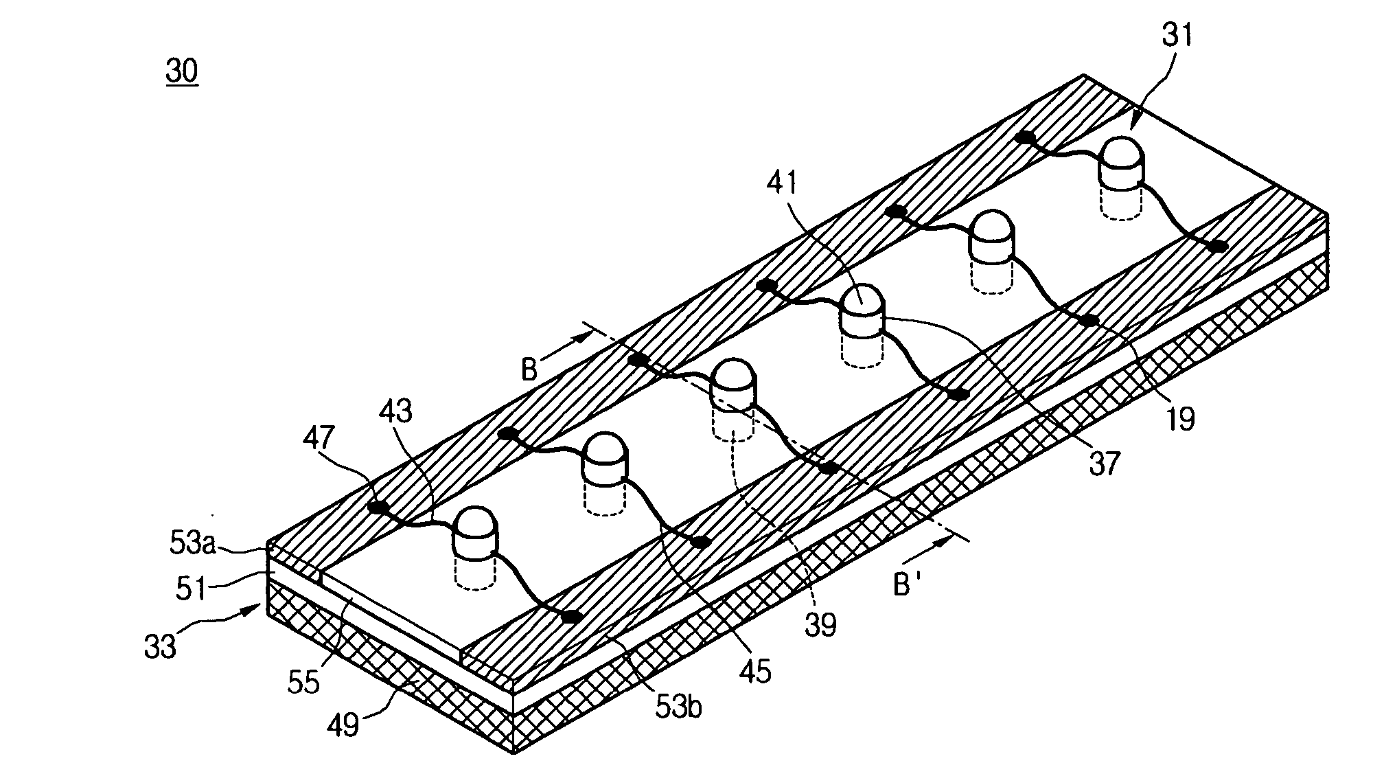 Light-emitting unit with enhanced thermal dissipation and method for fabricating the same