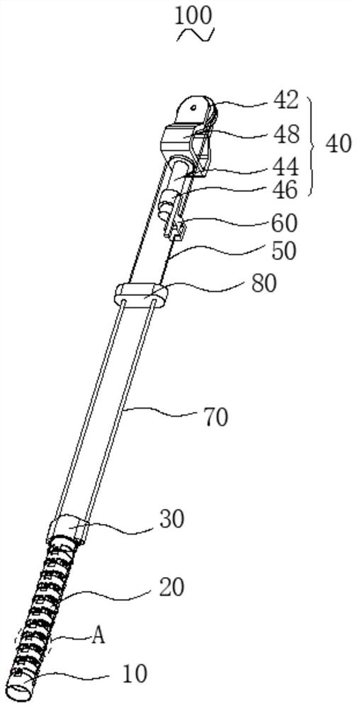 A kind of direction adjustment mechanism, suction device and application of direction adjustment mechanism