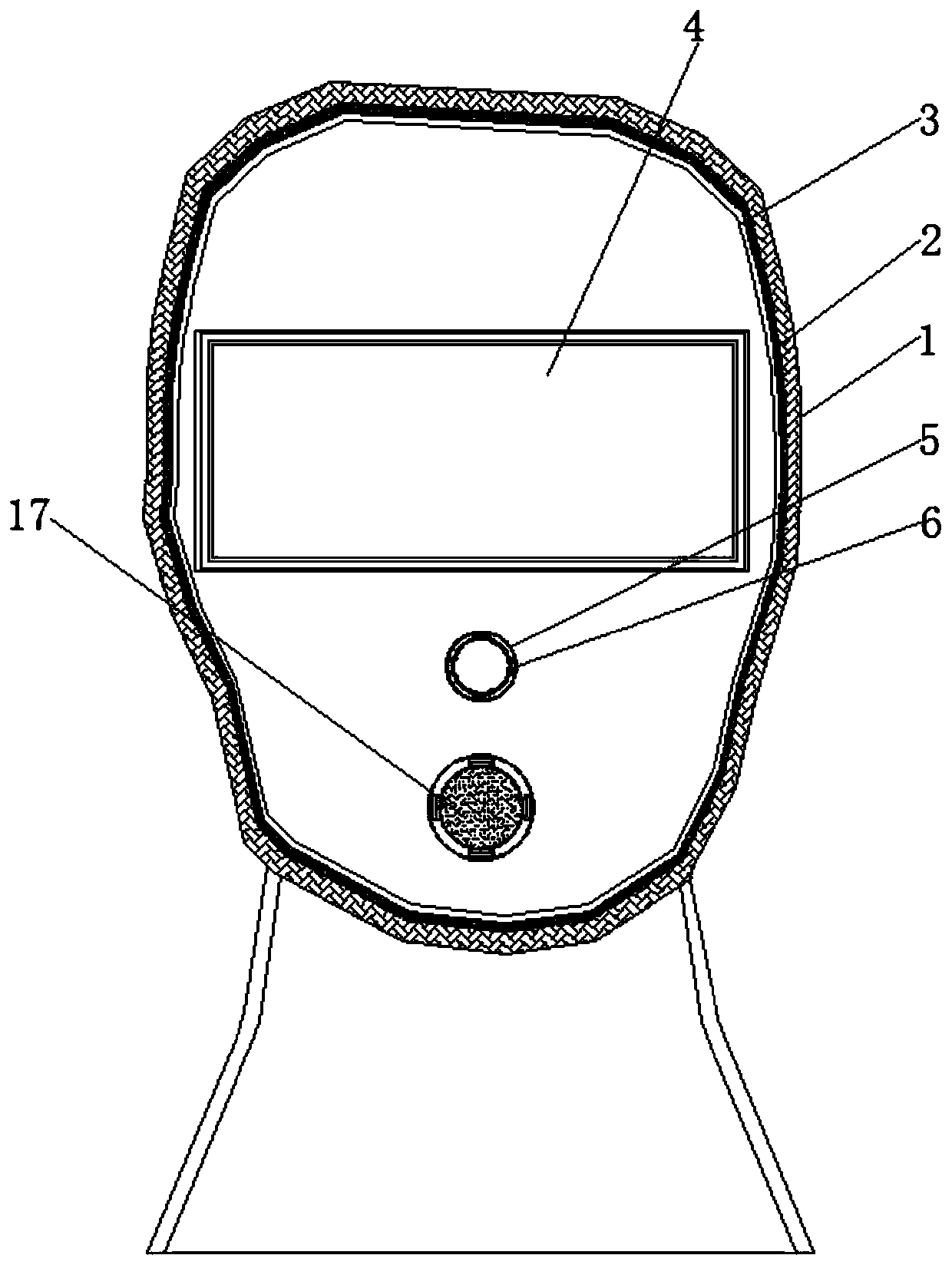 Anti-virus medical protective helmet