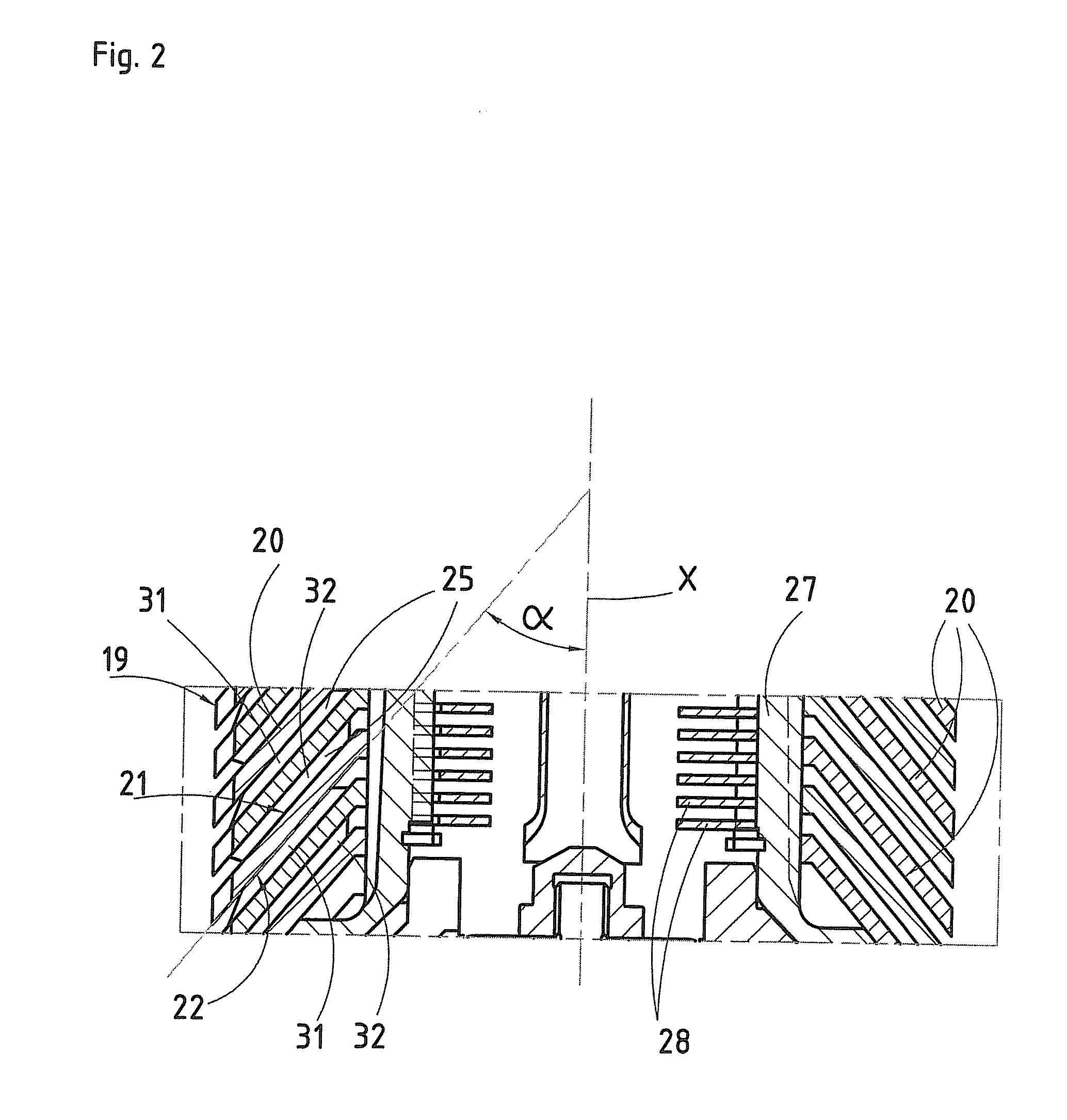 Separation disk for a centrifuge rotor, and a disk package