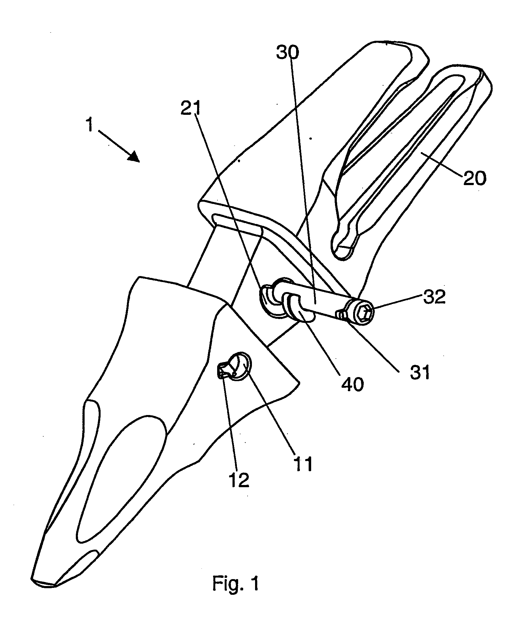 Removable Device for Attaching Two Mechanical Parts