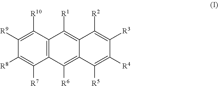 OLED with high efficiency blue light-emitting layer