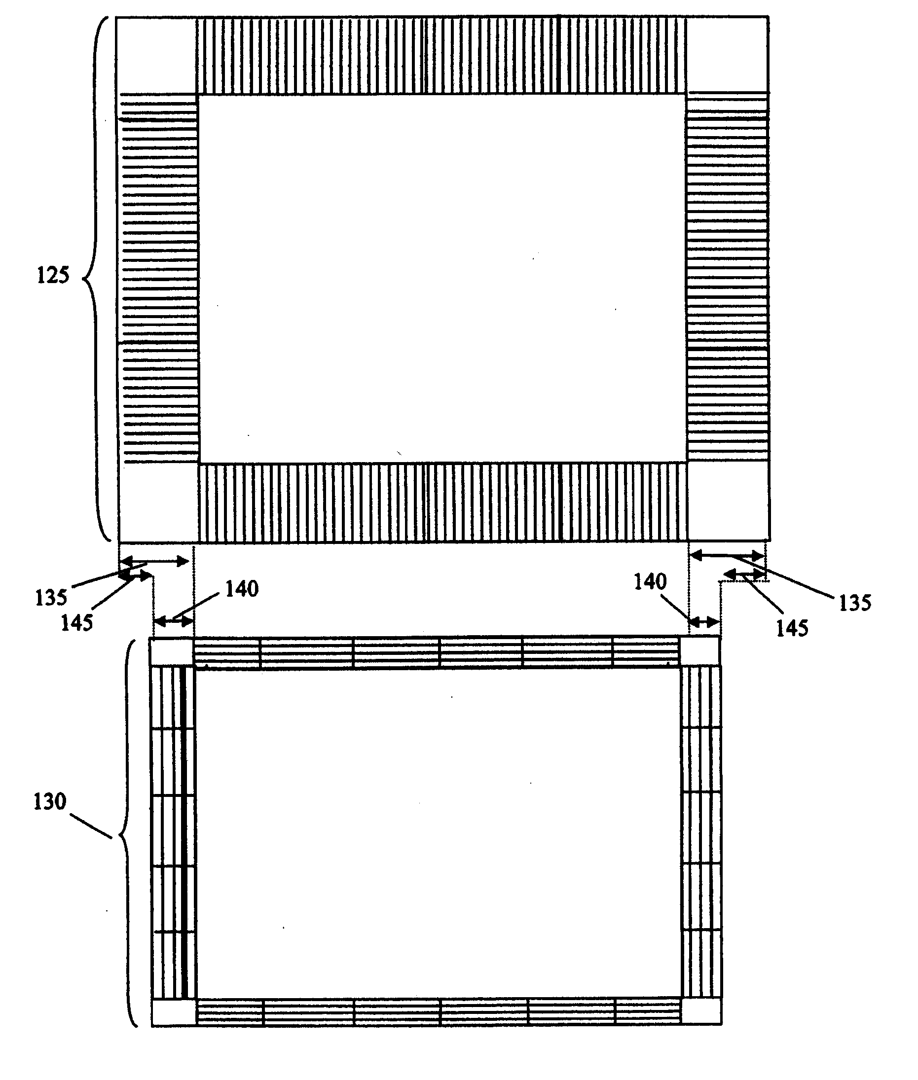 Method and apparatus of optimizing the IO collar of a peripheral image