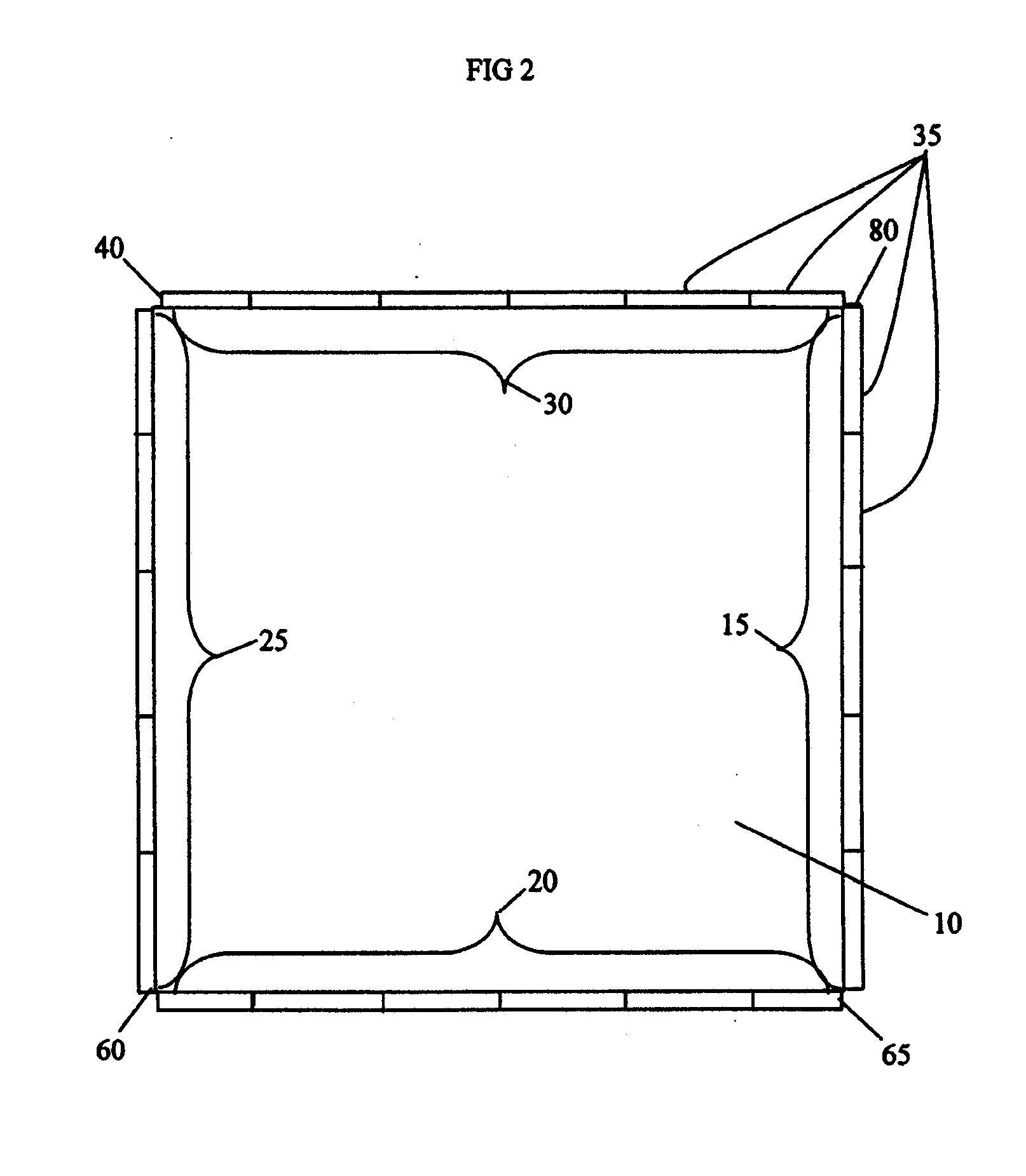 Method and apparatus of optimizing the IO collar of a peripheral image