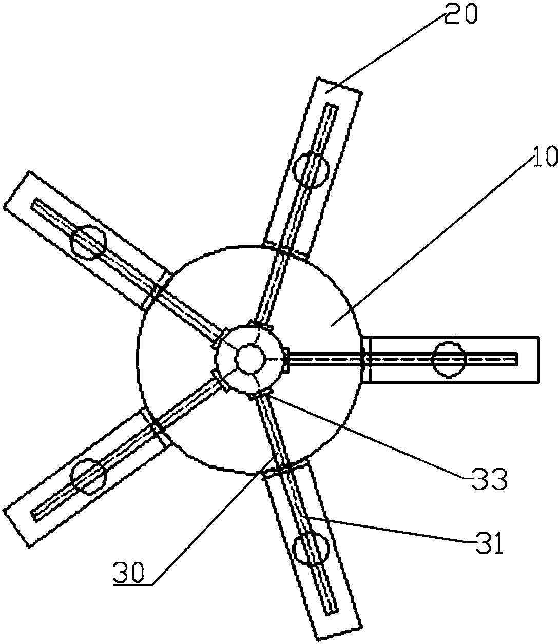 Wave power generation device