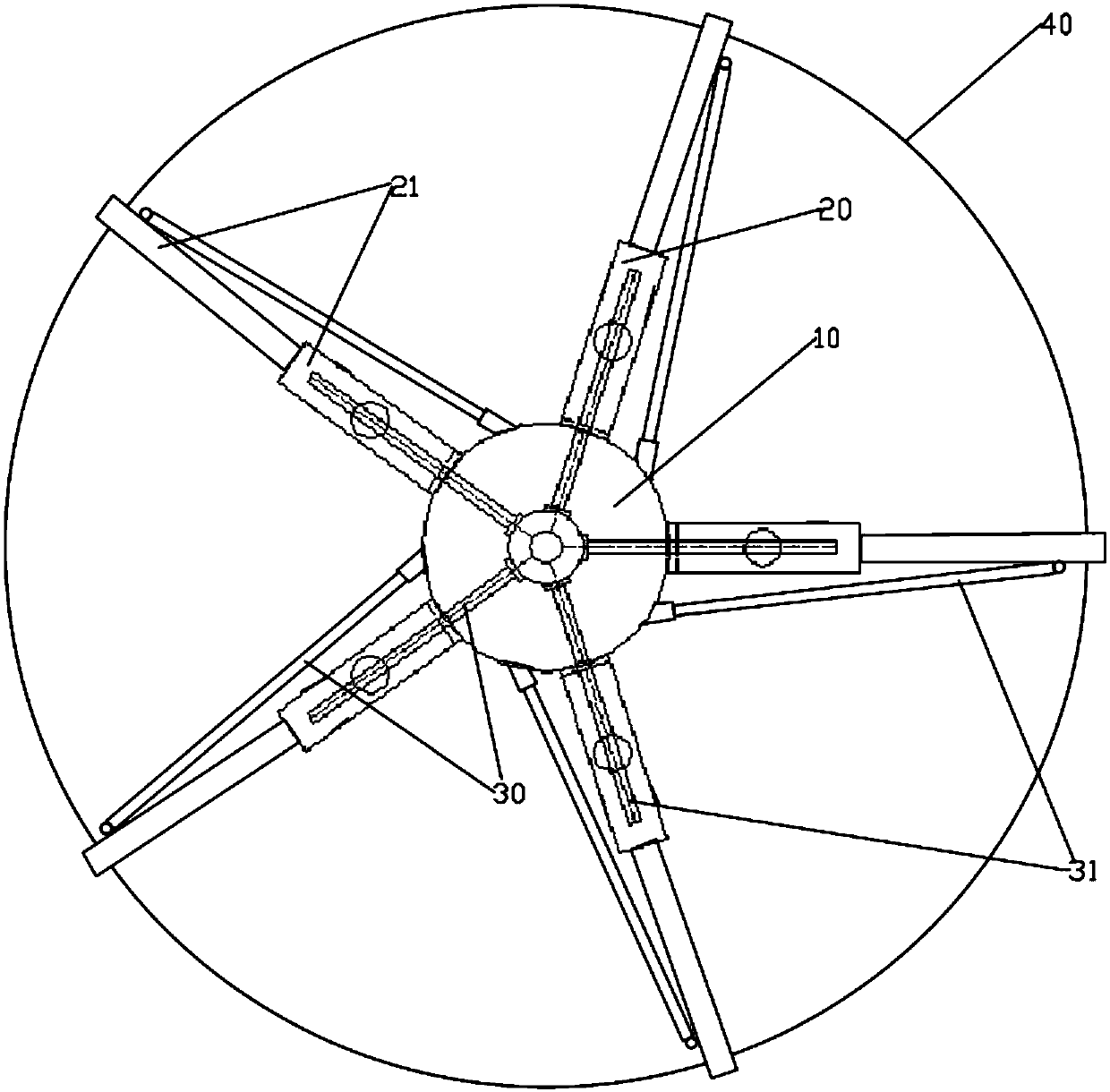 Wave power generation device