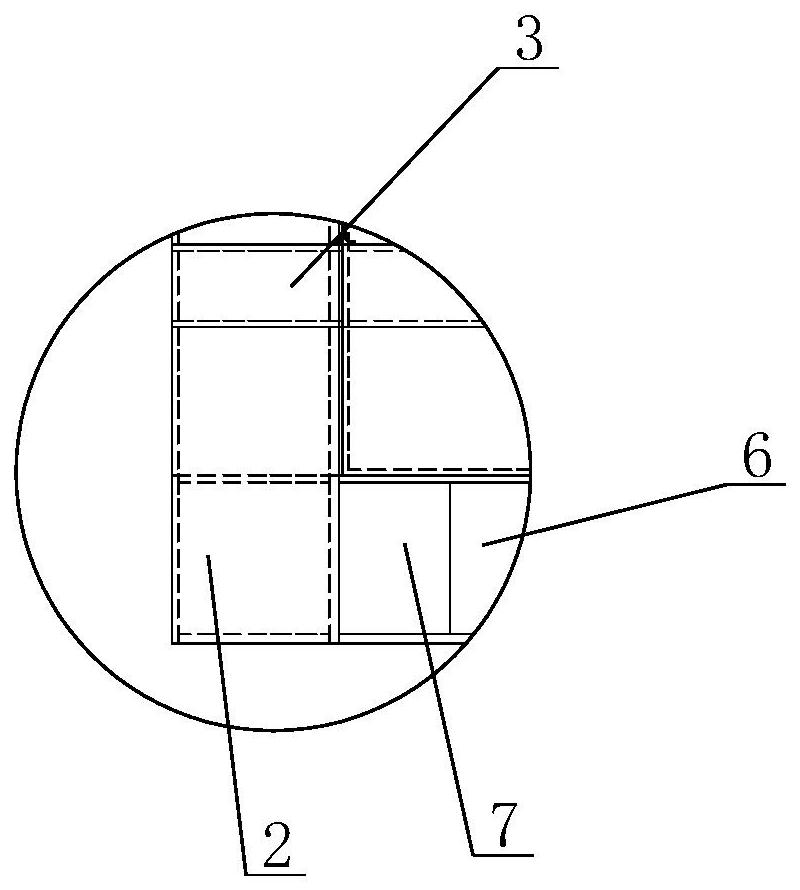 Tank body reinforcing structure of electroplating oxidation line