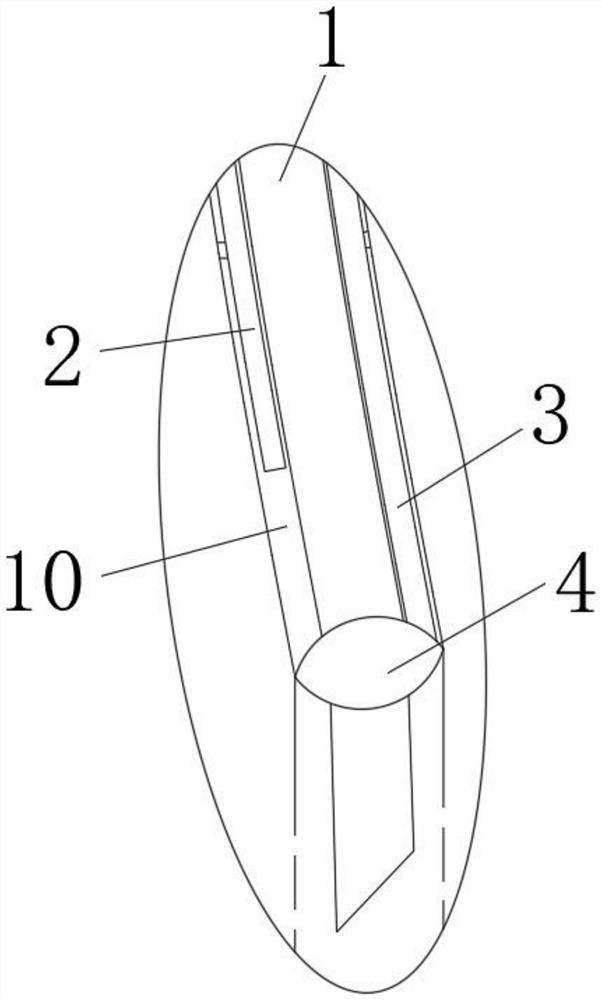 Air bag pressure management device used in invasive positive pressure ventilation operation