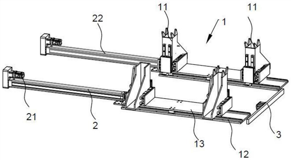Automatic jacking and breaking mechanism for casting part