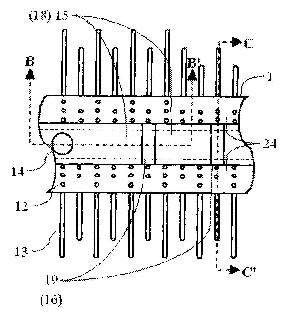 Liquid Distribution Trough For Use In Towers in Sulphuric Acid And Carbon Capture Plants