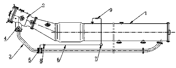 High-temperature high-pressure steam-liquid double-flow rope-shaped dyeing machine