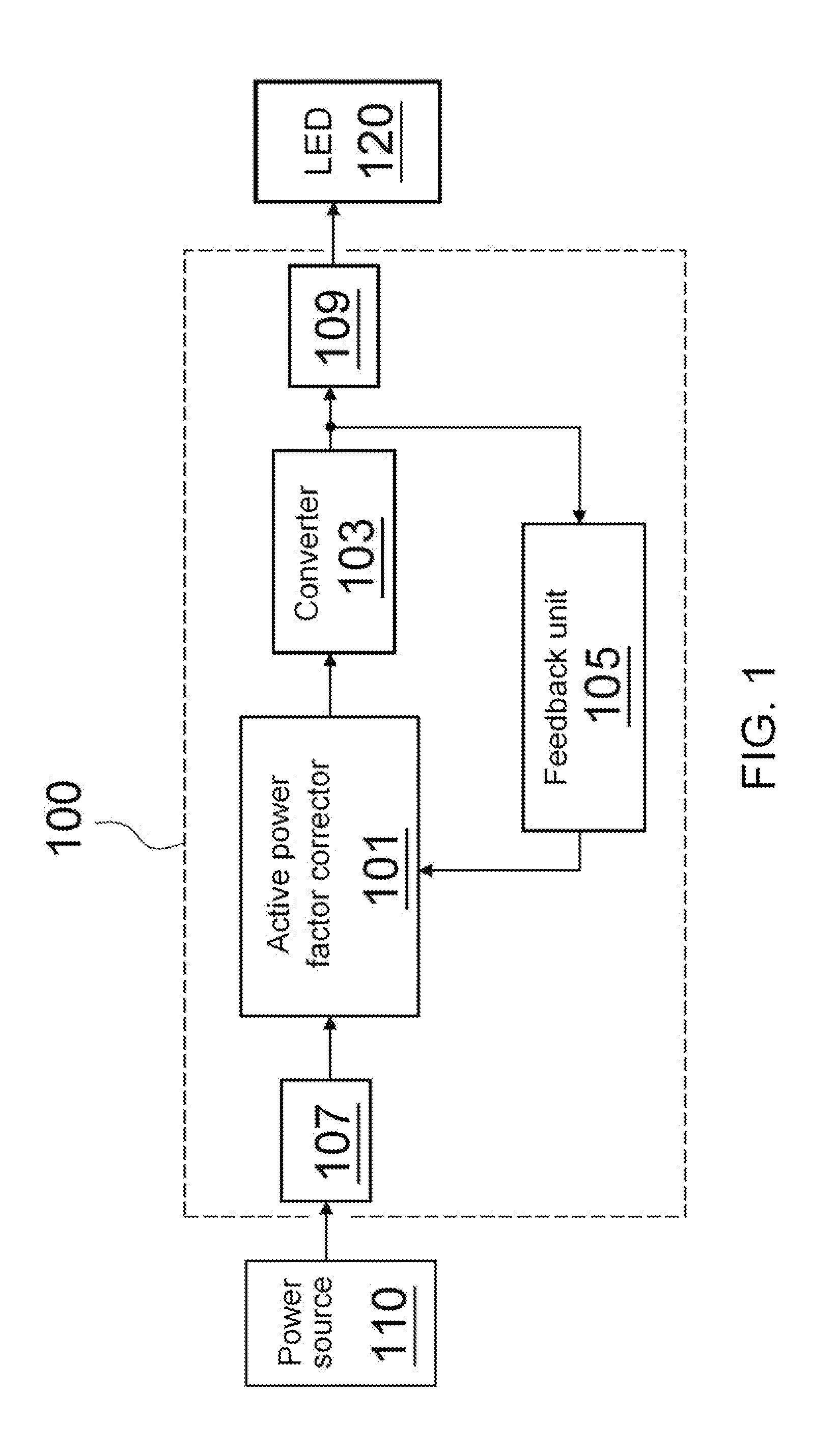 Power Supply Circuit for Driving Light Emitting Diode