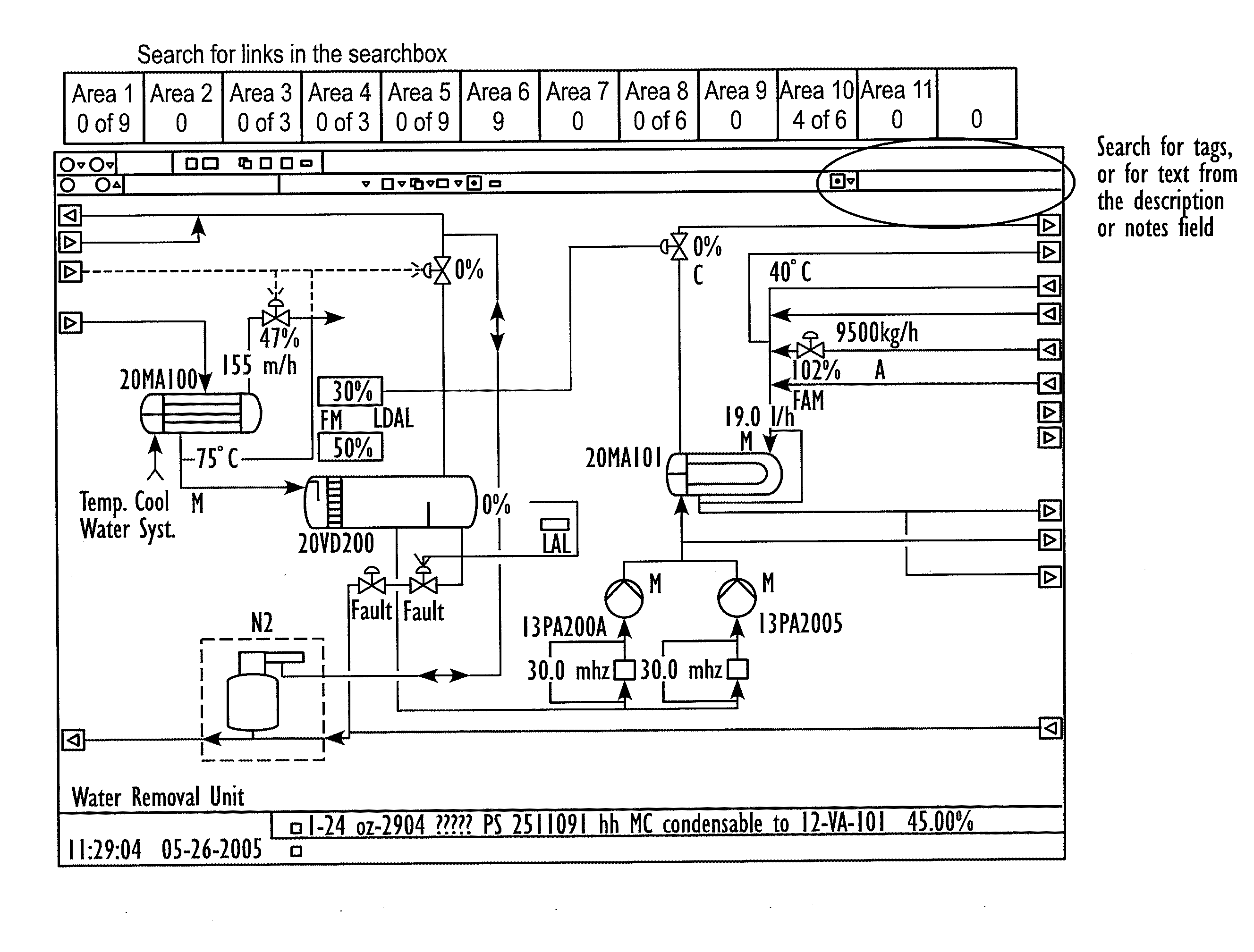 System and method for the simplified operation and manipulation of an automation and/or process control system