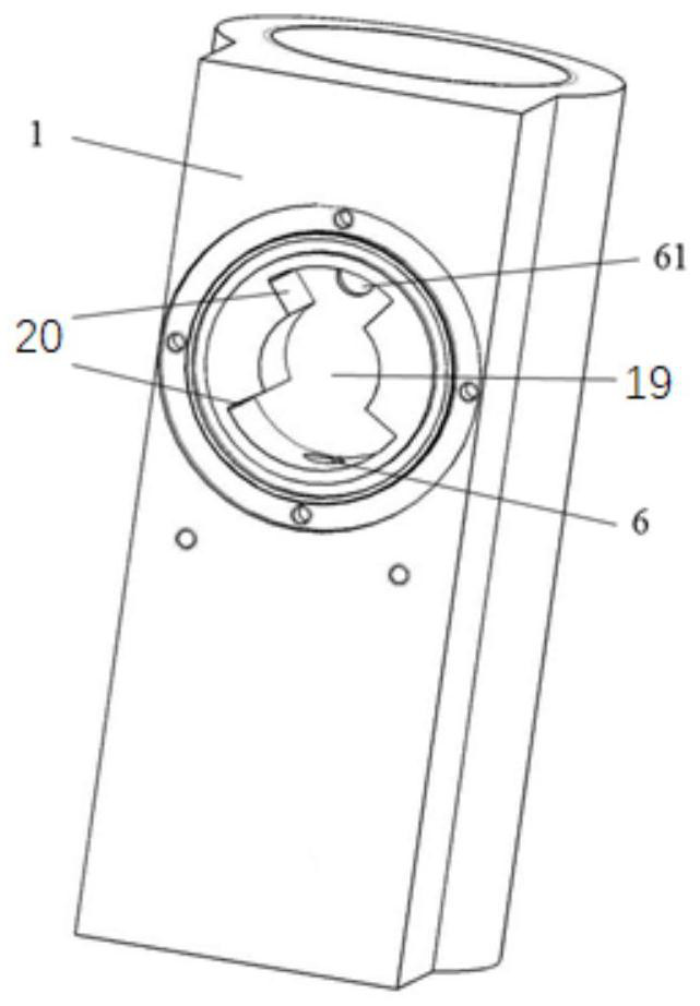 Single-circuit bidirectional flow pre-adjustment damping cylinder for intelligent knee prosthesis