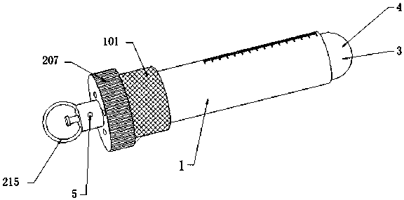 Surgical treatment device for rectal prolapse