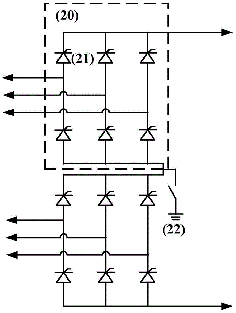 Mixed DC closed-loop test system and implementation method