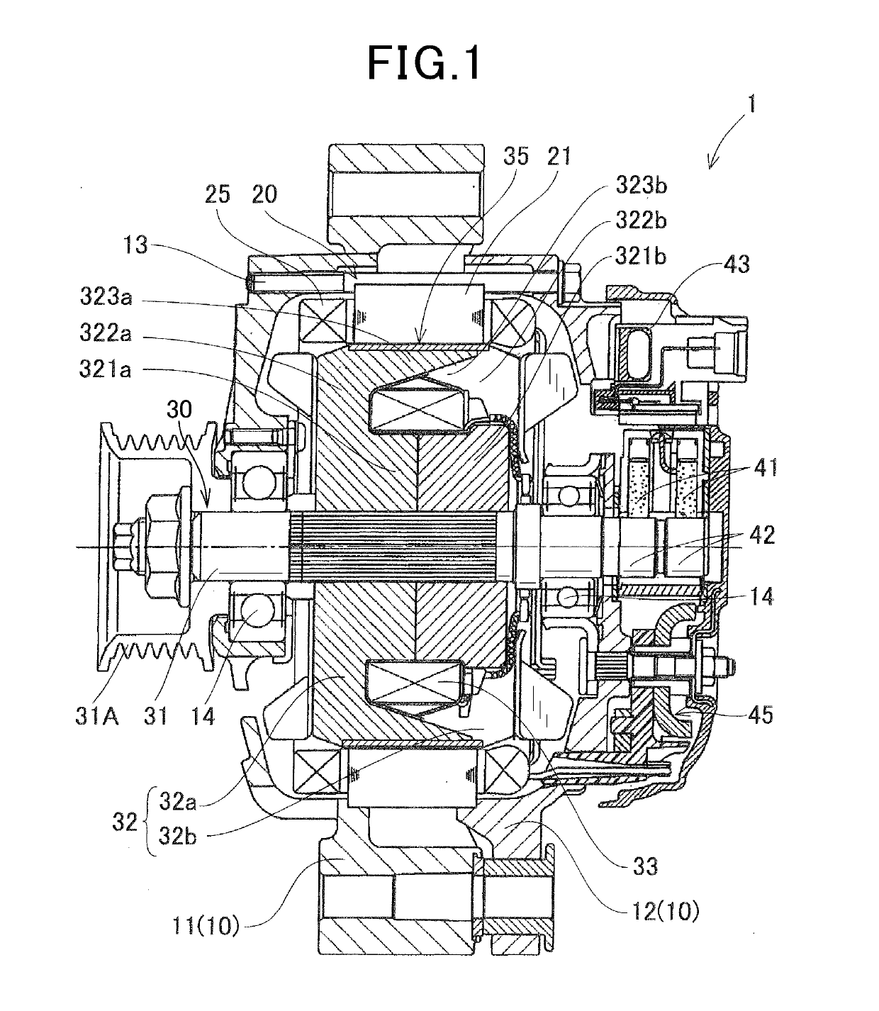 Rotor of rotating electrical machine